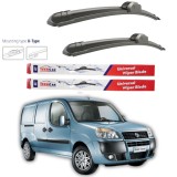 Cumpara ieftin Set stergătoare Fiat Doblo I Cargo (2001&ndash;2010) Flat &ndash; Set față