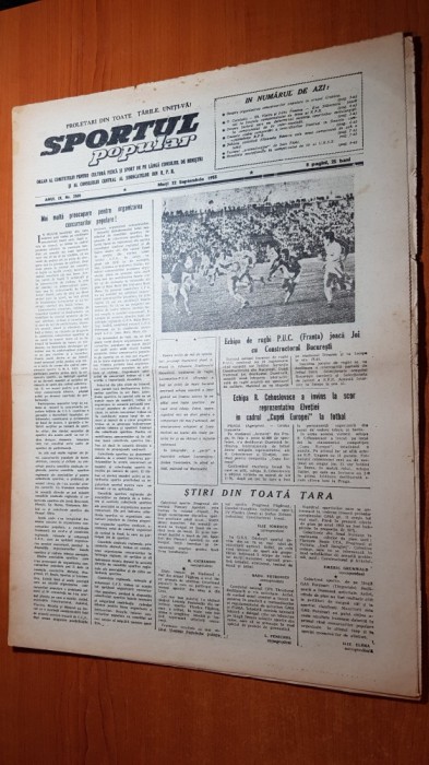 sportul popular 24 septembrie 1953-intrecerea motociclista organizata de dinamo