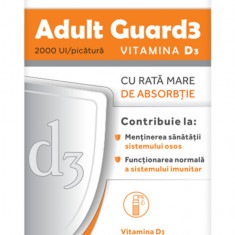 Adult Guard3 2000 UI Vitamina D3, 10ml, Evital