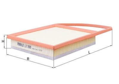 MAHLE LX 2995 Filtru aer foto