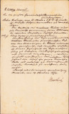 HST A924 Act 1874 Timișoara adresat școala Tomnatic