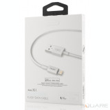 Cabluri Tranyoo, X11, USB to Lightning Fast Charging Cable, 1.2m, 3A, 18W, White
