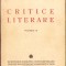 HST C921 Critici literare 1944 Caracostea volumul II