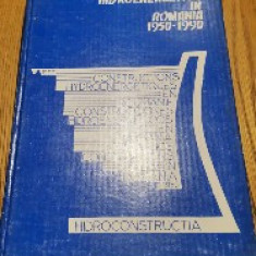 CONSTRUCTII HIDROENERGETICE IN ROMANIA 1950-1990 - M. Constantinescu - 322 p.