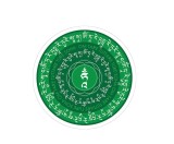 Autocolant feng shui Gobi pentru fereastra Tara Verde pentru a elimina