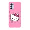 Husa compatibila cu Oppo A77, Viceversa, model I love pink Hello kitty, Silicon, TPU
