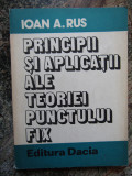 Principii Si Aplicatii Ale Teoriei Punctului Fix - Ioan A. Rus