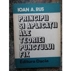Principii Si Aplicatii Ale Teoriei Punctului Fix - Ioan A. Rus