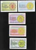 Set Kazahstan 1+2+5+10+20 Tyin 1993, AUNC/UNC, Numismatică Kazakstan