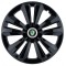 Set 4 Capace Roti, potrivite jantelor de R16, pentru Skoda, model terra negru