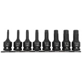 SET TUBULARE IMPACT CU VARF TORX T30-T80 - 8P.