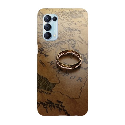 Husa compatibila cu Oppo A55, Viceversa, model The One Ring The Lord of the rings, Silicon, TPU foto