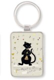 Cumpara ieftin Breloc - Chat Musique Trompette | Kiub