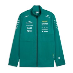 Aston Martin geacă de bărbați softshell green official Teamline Replica F1 Team 2026 - M