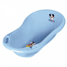 Cadita bebe 84 cm, Disney Mickey, Light Blue