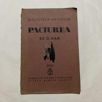 O. Han - Sculptorul D. Paciurea foto
