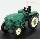 Macheta metalica MAN 4L1 tractor 1960 1:43 verde bej