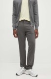 Gant pantaloni barbati, culoarea gri, drept, 1505231