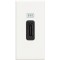 Priza USB tip C 5V 1500mA Axolute Bticino 1M alb HD4286C1