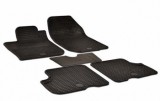 Covorase Auto Cauciuc Dacia Duster (2010-) Umbrella, Set 5 Buc, Gri Carbon, Anti-alunecare, Bordura Inalta