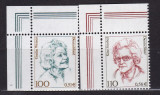 GERMANIA 2000 PERSONALITATI SERIE MNH, Nestampilat