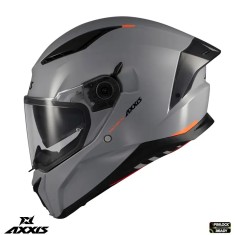Casca integrala pentru scuter - motocicleta Axxis Panther SV A12 gri lucios (ochelari soare integrati) &ndash; tip viziera: MT-V-31 &ndash; DKS429 XS (53/54cm)