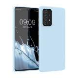 Husa pentru Samsung Galaxy A52, Silicon, Albastru, 54346.58, Carcasa, Kwmobile