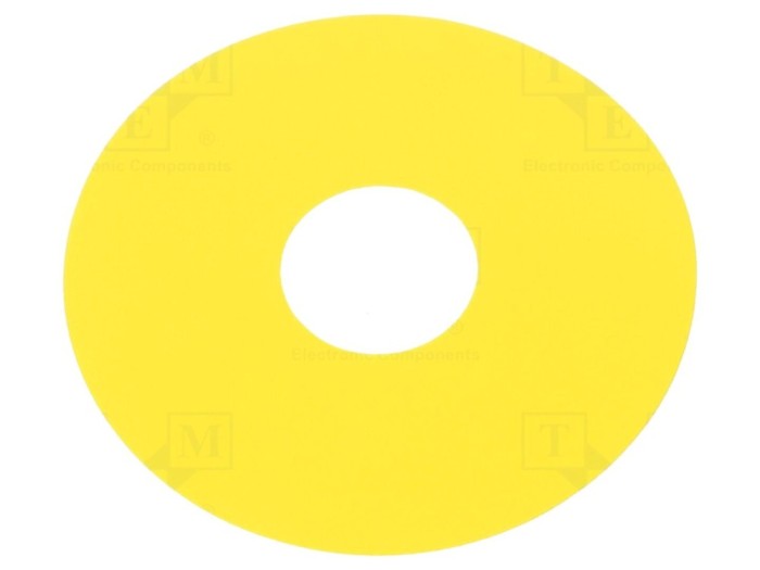 Inel plat de avertizare 22mm, 75mm