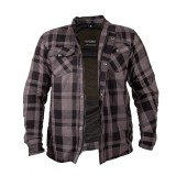 Cumpara ieftin Camasa Moto W-TEC Terchis EVO, L, Gri/Negru