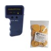 Set copiator carduri si taguri RFID 125 KHz, cu scriere pe T5577, albastru si 10 taguri programabile, rewritable T5577, E-LOCKS