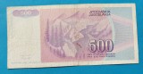 500 Dinara anul 1992 Bancnota Iugoslavia - Jugoslavije