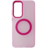 Husa spate TPU cu plastic roz, magnet, pentru Samsung Galaxy S25 FE