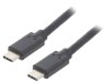 Cablu USB C 3.1 1.4m Negru