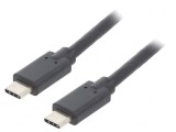 Cablu USB C 3.1 1.4m Negru