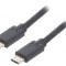 Cablu USB C 3.1 1.4m Negru