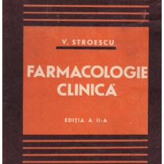 V. Stroescu - Farmacologie clinica - 130918