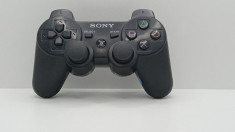 Controller wireless Dualshock 3 PlayStation 3 PS3 - NEGRU - SONY&amp;reg; - curatat si reconditionat foto