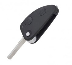 Cheie completa Topautochei&reg; compatibila cu Alfa Romeo 147 156 166 GT, Frecventa 433 Mhz, Chip ID48, Lamela SIP22, 2 butoane