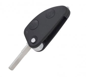 Cheie completa Topautochei&amp;reg; compatibila cu Alfa Romeo 147 156 166 GT, Frecventa 433 Mhz, Chip ID48, Lamela SIP22, 2 butoane foto