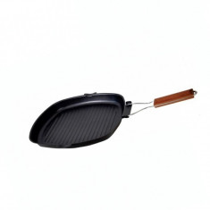 Tigaie Grill, 28 cm, antiaderent, maner termorezistent foto