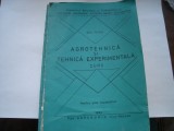 Agrotehnica si tehnica experimentala - Gus Petru