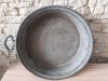 Vand vas de cupru cositorit\tingire\cratita veche,cu doua anse de bronz, decorativa