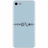 Husa silicon pentru Apple Iphone 5 / 5S / SE, Planets