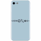 Husa silicon pentru Apple Iphone 5 / 5S / SE, Planets