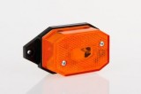 Lampa Gabarit Laterala Galbena FT-005, 12/24V, cu Bec, Omologare E20, Universala