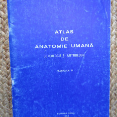 ATLAS DE ANATOMIE UMANA - Fasc. II - Trandafir Traian - 1993