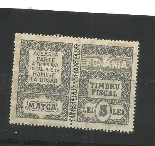 No(09)timbre-Romania- timbru fiscal 3 lei, Stampilat | Okazii.ro