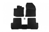 Mochete din cauciuc specifice, potrivite pentru Dacia Lodgy 2012-2020 cu 5 locuri, set de 3 piese, culoare neagra. Performance AutoTuning