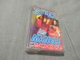Cumpara ieftin CASETA AUDIO SUPER MANELE 2002 VOL 3 ORIGI8NALA, Rap