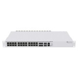 Switch 20 porturi MikroTik RJ45 2.5 Gigabit 2x QSFP+ (2.5Gigabit sau SFP+) - CRS326-4C+20G+2Q+RM SafetyGuard Surveillance